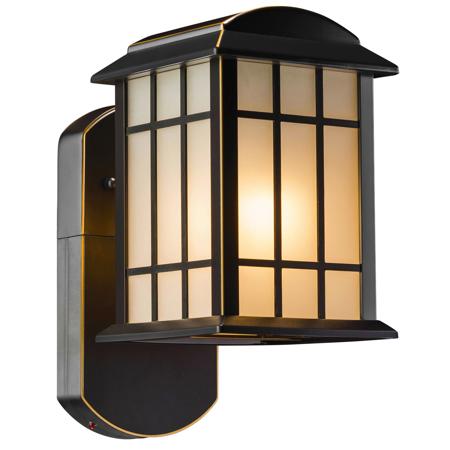 Maximus Home Security Craftsman Companion Light, A19 Bulb, Oil Rubbed Bronze