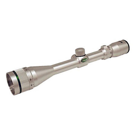 Mueller Optics 4.5-14x40mm APV Riflescope, APV Plex Ret, AO, Matte Silver,1"Tube