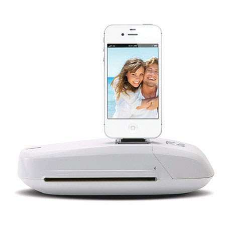 Mustek S600i Mini Docking Scanner for Apple iPhone/iPod Touch, White
