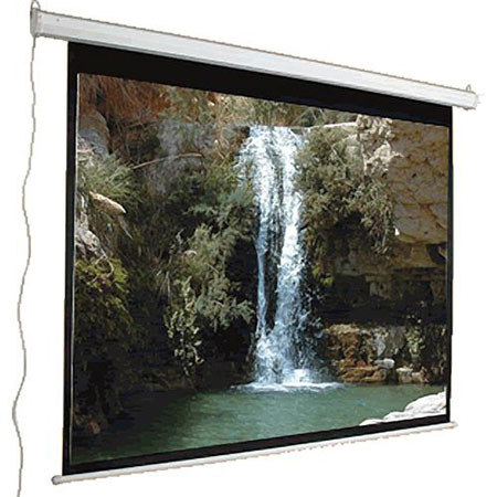 Mustang 84 x 84" Motorized Front Projection Screen, 1:1 Aspect Ratio