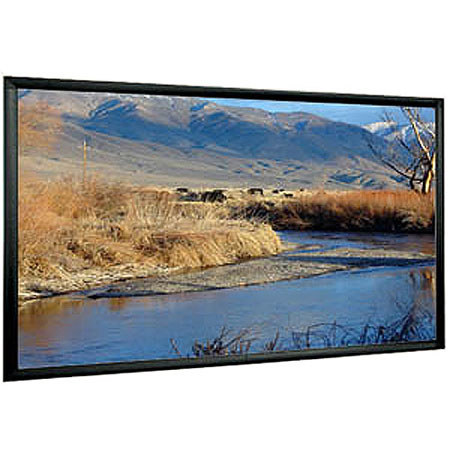 Mustang 96 x 56" Fixed Frame Projection Screen, Hi Contrast White
