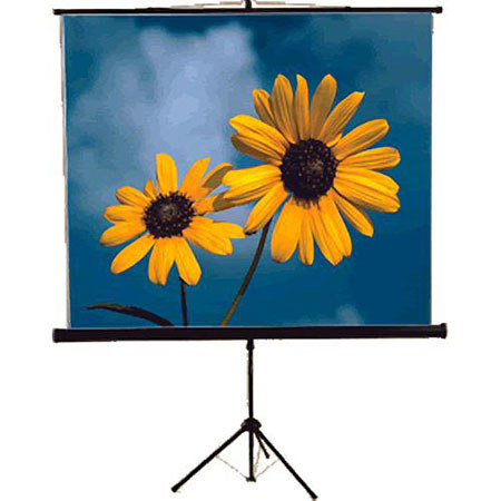 Mustang 84 x 84" Tripod Front Projection Screen, 1:1 Aspect Ratio