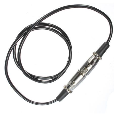 Music Trends 20" XLR Male to XLR Female Microphone Cable