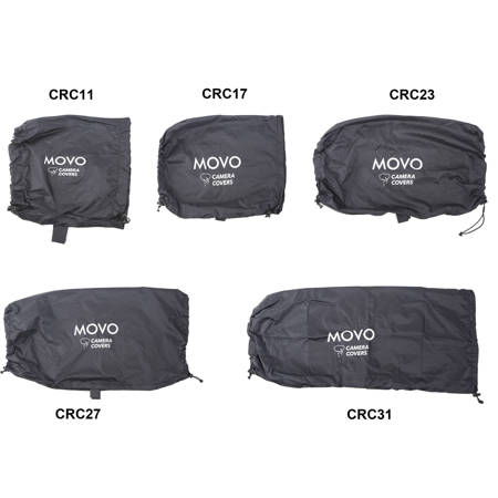 Movo Photo CRC-11 Storm Rain Cover Protector for DSLR Cameras, Lenses - Junior