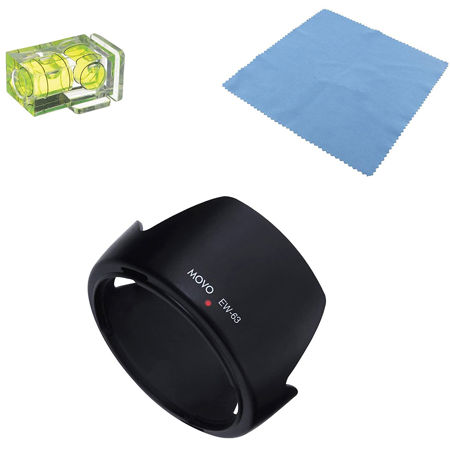 Movo Photo EW-63B Lens Hood for Canon EF 28-105mm f/4-5.6 USM Lens