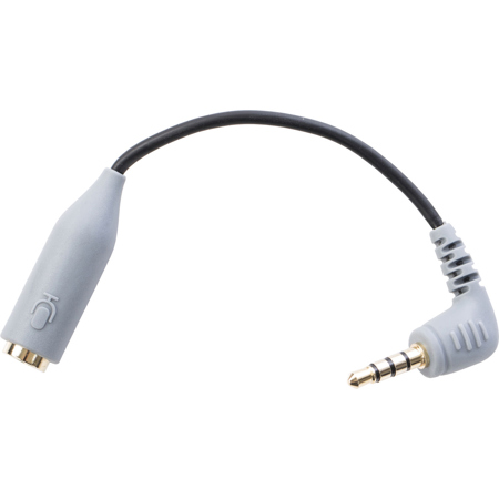 Movo Photo MC3 3.5mm TRS Female to TRRS Male Adapter Cable