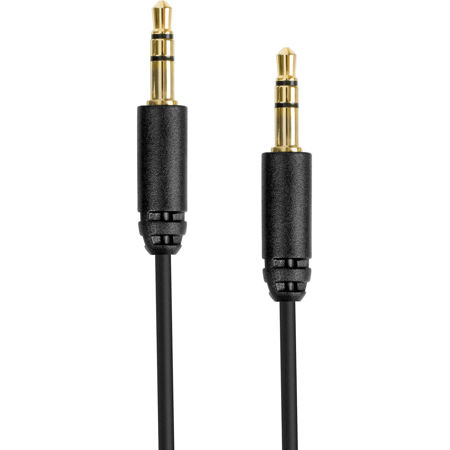 Movo Photo MC6 20' 3.5mm Male Stereo TRS to 3.5mm Male Stereo TRS Output Cable