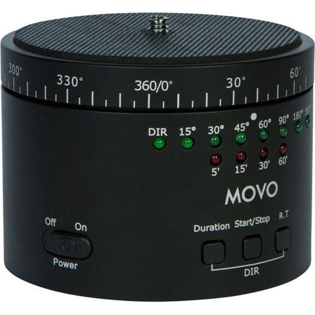 Movo Photo MTP-11 Motorized Panoramic Time Lapse Tripod Head