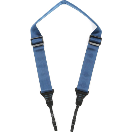 Movo Photo NS-202 Nylon-Webbed Shoulder/Sling Camera Strap with Anti-Fatigue Gel Neck Pad for Cameras & Binoculars, Cyan