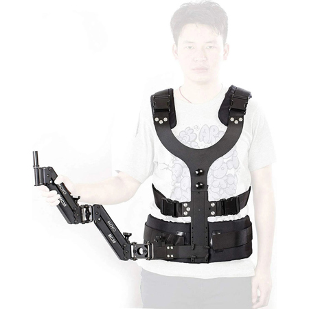 Movo Photo VS2K Steadycam Stabilizer Bundle w/ Dual Articulating Arm & Body Vest