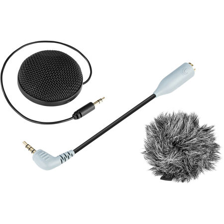 Movo Photo VXR20 360-Degree Omni Stereo Video Mic for Smartphone, DSLR Camera