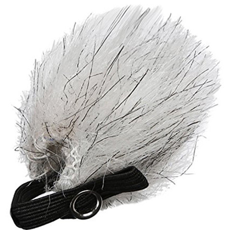 Movo Photo WS10n Universal Furry Windscreen Muff for Lavalier Microphone, 5-Pack