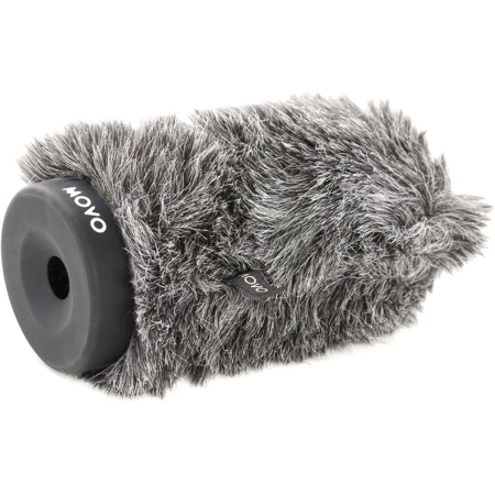 Movo Photo WS-G120 Furry Rigid Windscreen for Microphones up to 4.7" Long