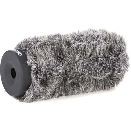 Movo Photo WS-G160 Furry Rigid Windscreen for Microphones up to 6.3" Long