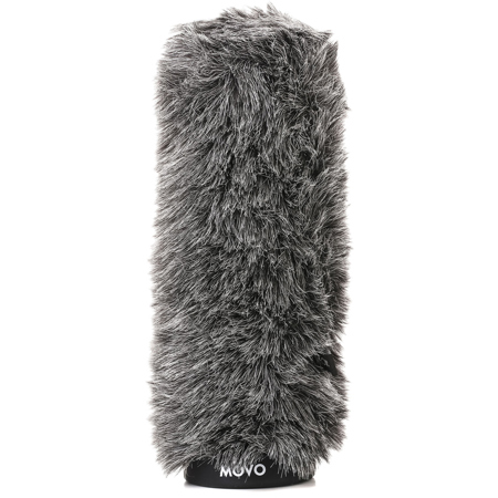 Movo Photo WS-G300 Furry Rigid Windscreen for Microphones up to 11.8" Long