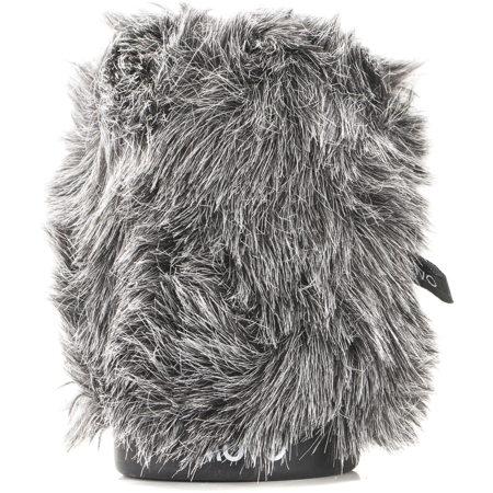 Movo Photo WS-G80 Furry Rigid Windscreen for Microphones up to 3.1" Long