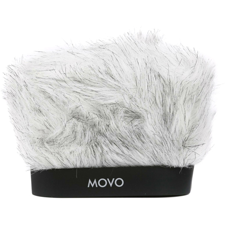 Movo Photo WS-R30 Professional Furry Rigid Windscreen for Zoom H4n/H5/H6, Tascam DR-40/DR-100MKII & Sony PCM-D50