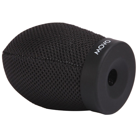 Movo Photo WST100 Ballistic Nylon Windscreen for Shotgun Microphones, 3.1" Long
