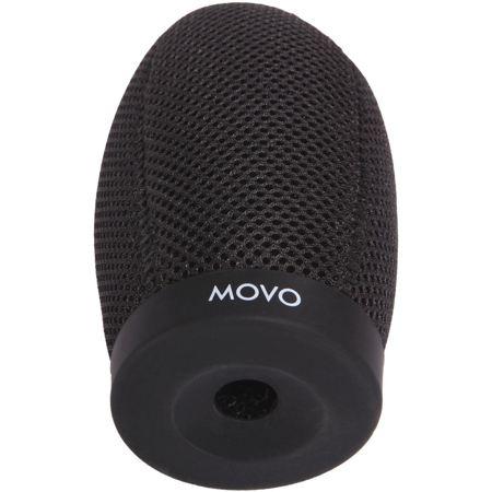 Movo Photo WST120 Ballistic Nylon Windscreen for Shotgun Microphones, 3.9" Long