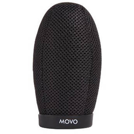 Movo Photo WST240 Ballistic Nylon Windscreen for Shotgun Microphones, 8.7" Long