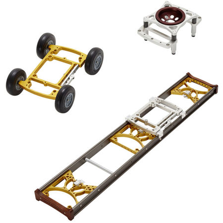 MYT Works 3-in-1 Medium Rover Dolly System, 4' Glide Slider, 100mm Bowl Hi-Hat
