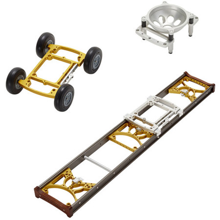 MYT Works 3-in-1 Medium Dolly System, 6' Glide Slider, Hi-Hat with 150mm Bowl