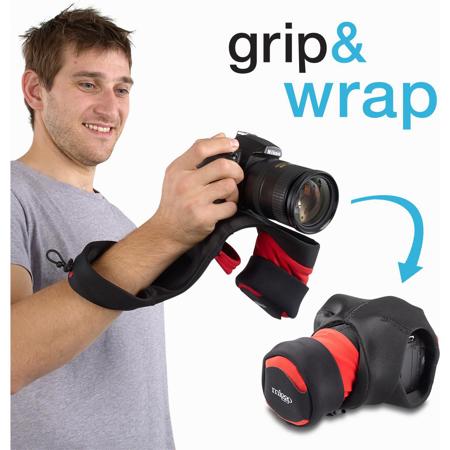 Miggo Grip and Wrap DSLR - Red / Black
