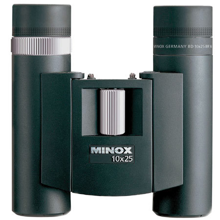 Minox BD 10x25 BR W, Water Proof Roof Prism Binocular with 5.0 Degree Angle of View.