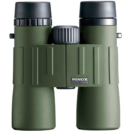 Minox BD 10x42 BL Green Limited Edition, Lightweight Water Proof Roof Prism Binocular with 6.0 Degree Angle of View