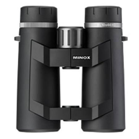 Minox 10x44 BL HD Series Roof Prism Binocular, 6.5 Degree Angle of View, Black