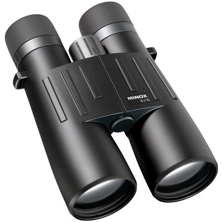 Minox BL 8x56 BR, Water Proof Roof Prism Binoculars with 6.5 Degree Angle of View, U.S.A.