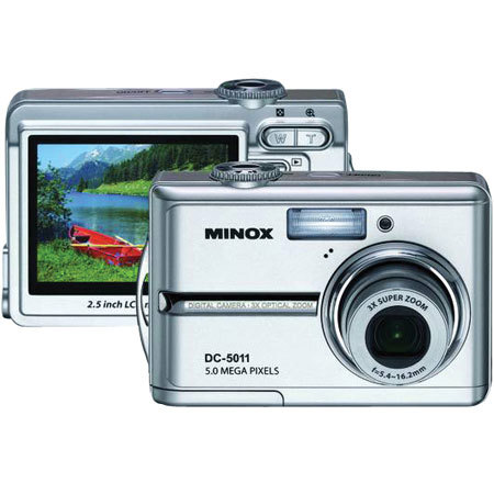Minox DC-5011 5.0MP Digital Camera , 3x Optical Zoom