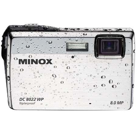 Minox 8022 WP Digital Camera 8.0 Megapixel, 3x Optical Zoom Lens & 4x Digital Zoom with 2.5" TFT LCD Screen