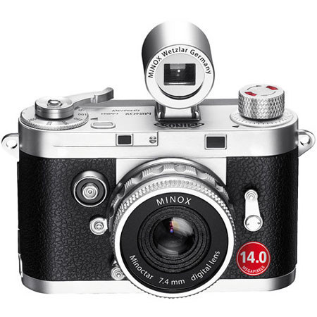 Minox DCC 14.0 Classic Digital Camera, Silver
