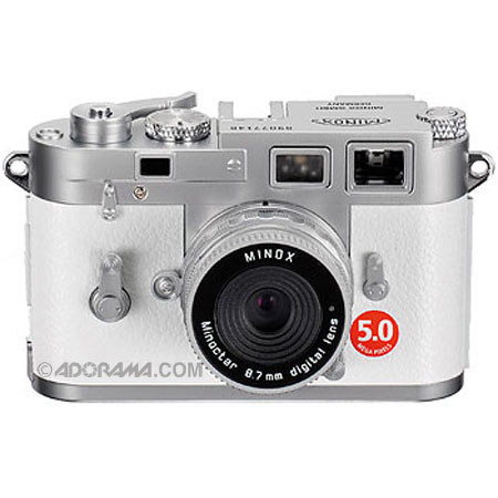 Minox 60661 DCC 5.0 Digital Camera White Edition