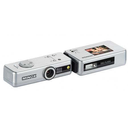 Minox 60667 DSC Silver Digital Spy Camera with Flash