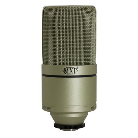 MXL 990 コンデンサーマイク レコーディングキット MXL 990 Complete Microphone Bundle with Integrated Pop Filter and