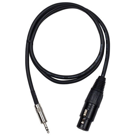 MXL 3' XLR to 3.5mm Cable for DSLR Cameras