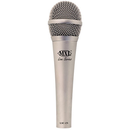 MXL LSC-1N Live Series Handheld Condenser Mic, Nickel