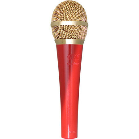 MXL LSC-1RG Live Series Handheld Condenser Mic, Red/Gld