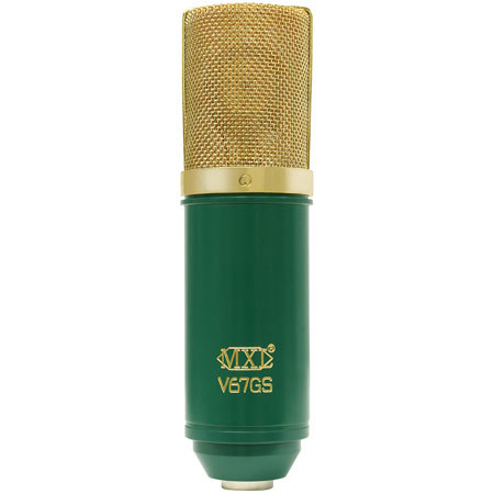 MXL V67GS Large Diaphragm Condenser Microphone, Green