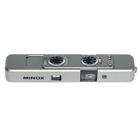 Minox TLX Subminiature Camera (feet) with 8x11mm film format with case, measuring chain & film - USA
