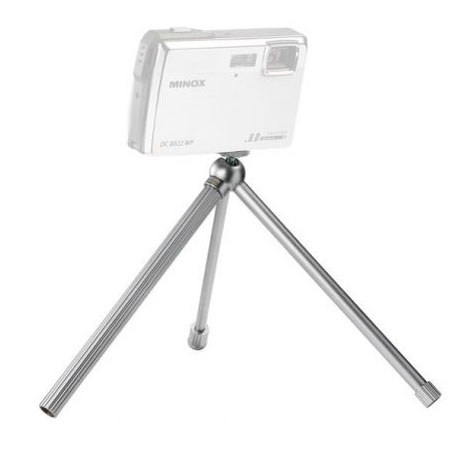 Minox Aluminum Tripod with Ballhead & cable release -Gray