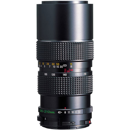 Mamiya 105-210mm f/4.5 Manual Focus Lens for 645 System - Demo Model #210-216