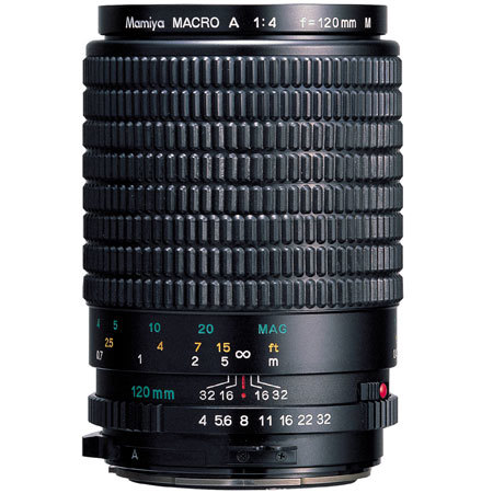 USED Mamiya Telephoto Macro 120mm f/4 APO Manual Focus Lens for 645