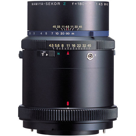 Mamiya 180mm f/4.5 Telephoto Short Barrel Lens (for Tilt/Shift Adapter) for RZ67 Cameras