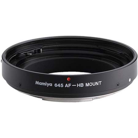 Mamiya Lens Mount Adapter HBW (Silver) to use Hasselblad V-series