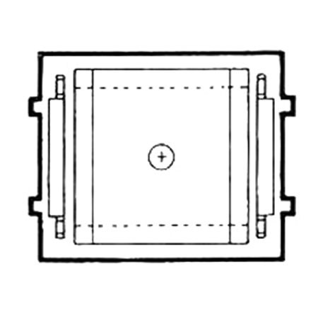 Mamiya 214524 RB67 Focusing Screen #5 Crosshair