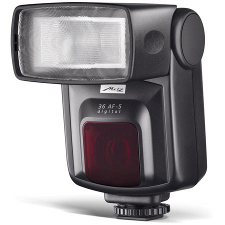 Metz 36 AF-5 Four Thirds TTL Flash f/Olympus/Panasonic/Leica w/Batteries & Charg