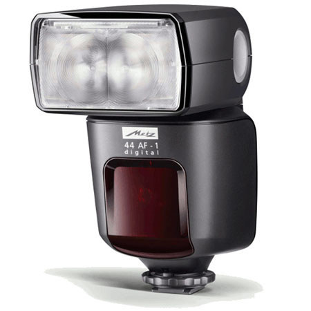 Metz 44 AF-1 Flash Mode/Pre-Flash TTL f/Sony Alpha -BUNDLE- w/Batt, Charger & Om